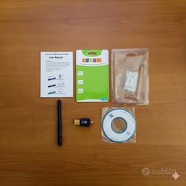 Adattatore USB Wi-Fi Dual Band AC600 5GHz/2.4GHz