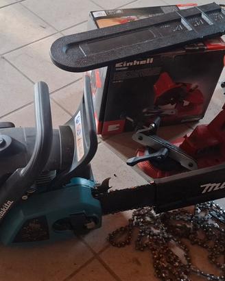 motosega makita e affilacatene einhell