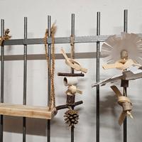 giochi e accessori per pappagalli 