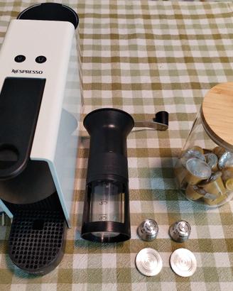 Macchina caffè Nespresso Krups + accessori