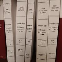 5 vol Dizionario dei patrioti lucani dalla A alla 