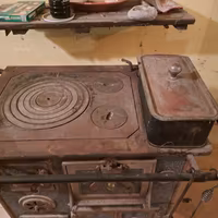 cucina economica  in ghisa