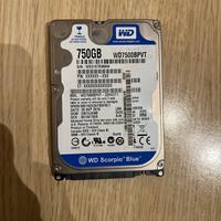 Hard disk 750 gb