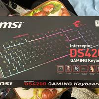 Tastiera da Gaming Msi Rgb