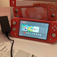 Nintendo switch lite coral