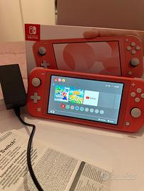 Nintendo switch lite coral
