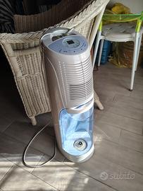 Umidificatore e purificatore d'aria a torre