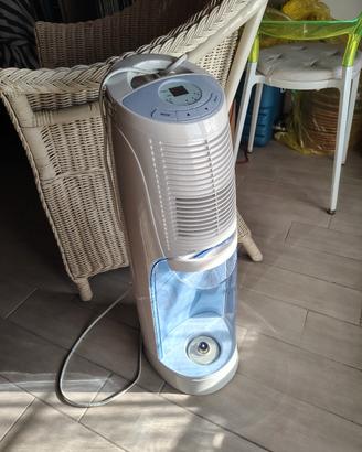 Umidificatore e purificatore d'aria a torre