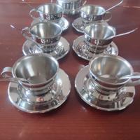 Tazzine caffè in acciaio inox "Motta" 