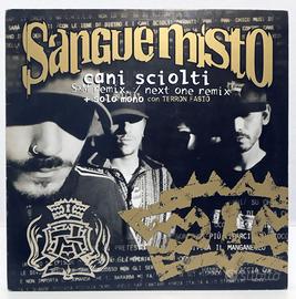 SANGUE MISTO - Cani sciolti remix singolo 12" 1995