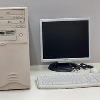 PC Computer Desktop Fisso Intel  WiFi Win 10 Pro