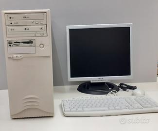 PC Computer Desktop Fisso Intel  WiFi Win 10 Pro