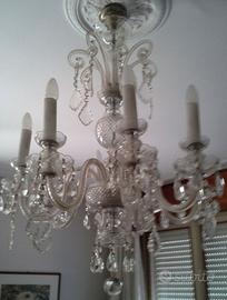 Lampadario di cristallo Bohemia