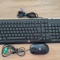 Tastiera pc e mouse Hp