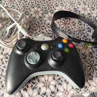 Controller e cuffie XBOX 360