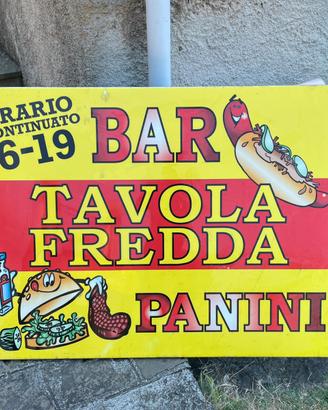 Insegna bar