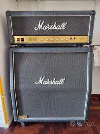 amplificatore marshall  con cassa per chitar