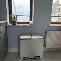 Pattumiera a Doppio Secchio, 2 x 24L, Cestino del