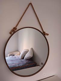 Specchio con corda Maisons du Monde