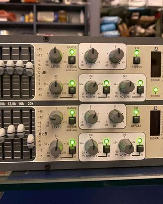 Equalizzatore Apex DBQ Zero 1/3 di ottava