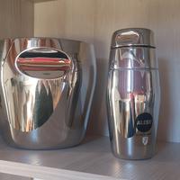 Alessi Agitatore + Secchiello ghiaccio acc inox