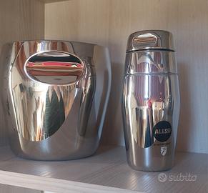 Alessi Agitatore + Secchiello ghiaccio acc inox