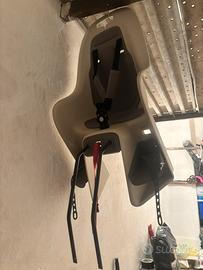 Seggiolino porta bimbi posteriore bici