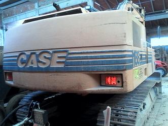 escavatore case 1188 ql 250 rimorchio pianale 3 as