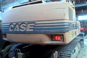 escavatore case 1188 ql 250 rimorchio pianale 3 as