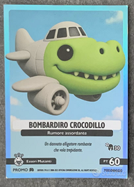 Carta Promo Rara Brainrot Bombardiro Crocodillo