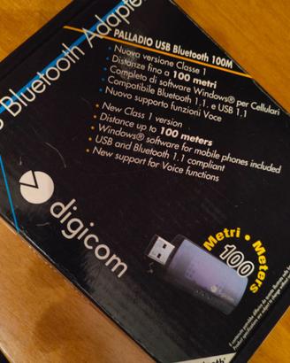 CHIAVETTA USB BLUETOOTH DIGICOM - 100MT