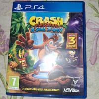 crash bandicoot per ps4 (3 giochi)