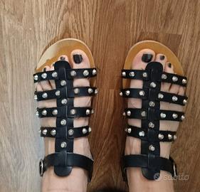 Sandali rock-chic flat Lora Ferres 