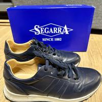 Sagarra Scarpe Blu con suola bianca