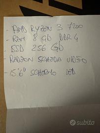 Notebook HP nuovo sigillato nel suo imballo