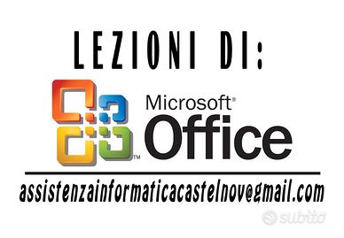 Docente Lezioni Excel, Word e PowerPoint