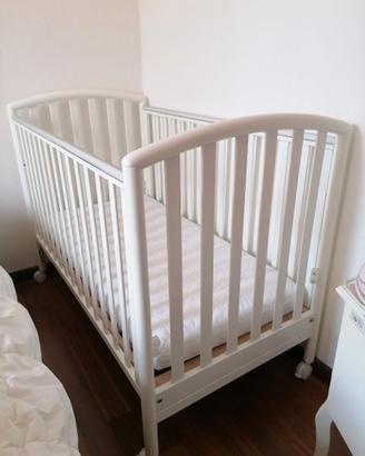 Lettino Pali Ciak con materasso foppa pedretti