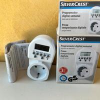 Timer digitale settimanale silver Crest