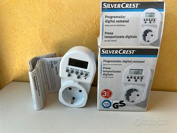 Timer digitale settimanale silver Crest