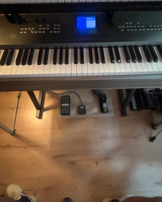 YAMAHA MM8 + stand per tastiera