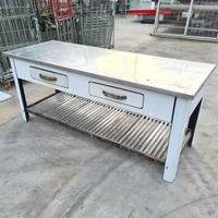 tavolo da lavoro per cucina usato