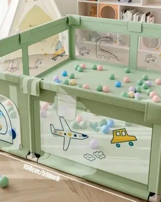 Box bambini gioco 150 x 180 cm