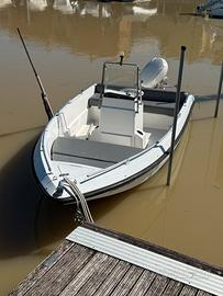 Open con motore evinrude ho 40 cv