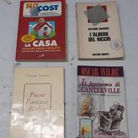 Lotto di 4 libri usati in italiano.