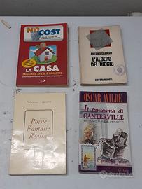 Lotto di 4 libri usati in italiano.