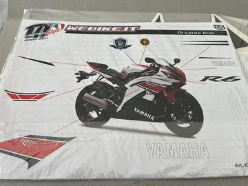 Yamaha R6 2008 adesivi carena