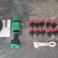 🏡💧 Kit 10 Metri Irrigazione Giardino a Goccia