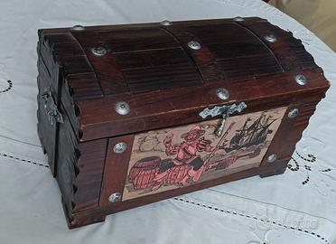 bauletto " Scrigno dei pirati"