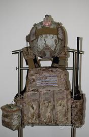 Plate Carrier TMC Cherry Plate  + Elmetto Softair