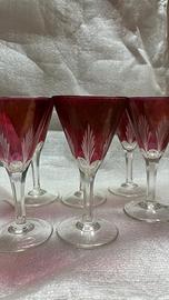 Servizio calici retrò anni '40/50